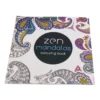 12 Pages Mandalas Flower Coloring Painting Drawing Art Book Children & Adult