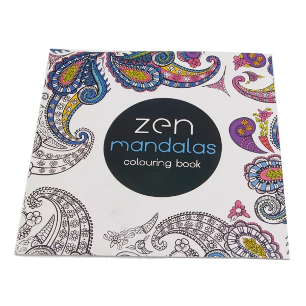 kf-HTB1.emzaZnrK1RkHFrdq6xCoFXa8 12 Pages Mandalas Flower Coloring Painting Drawing Art Book Children & Adult