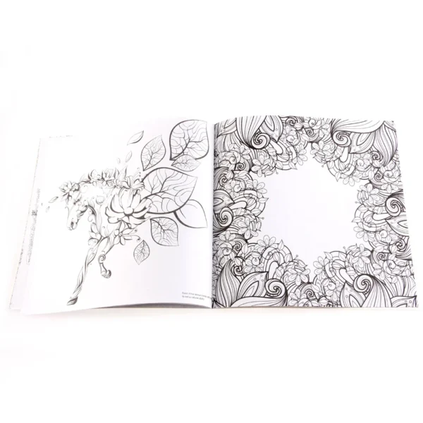 kf-HTB137qva._rK1Rjy0Fcq6zEvVXa1 12 Pages Mandalas Flower Coloring Painting Drawing Art Book Children & Adult