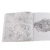 12 Pages Mandalas Flower Coloring Painting Drawing Art Book Children & Adult