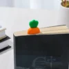 Carrot Page Marker Decorative Silicone Bookmarks