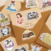 50PCS Bookish Sticker Bundle Graffiti Waterproof Stickers