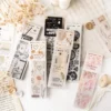 30 Pcs Flower Digital Bill Sticker Book