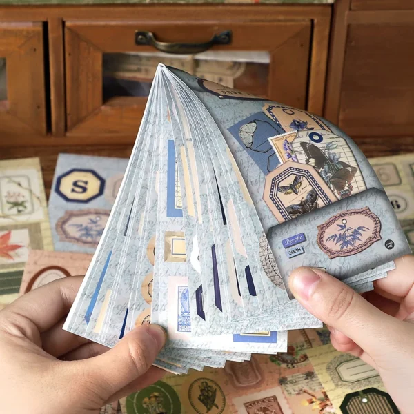 20 Pcs Self-adhesive Sticker Book for Handbook