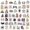 50PCS Bookish Sticker Bundle Graffiti Waterproof Stickers