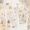 30 Pcs Flower Digital Bill Sticker Book